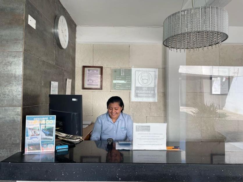 Hotel Santo Domingo Express ビジャエルモッサ エクステリア 写真